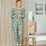 Pyjama femme polaire toucher velours
