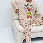 Ensemble pyjama en jersey 100 % coton Grinch™ | IVORY MIX | Pyjamas | M&S CH