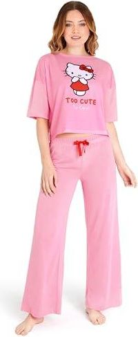 pyjama-hello-kitty-femme-198oxz-1.jpg Hello Kitty Pyjama Femme, Ensemble de Pyjama Chaud et Doux Cadeau pour Femme et Ado (Rose, 2XL) dès 22,99 € sur Stylight – Image 1