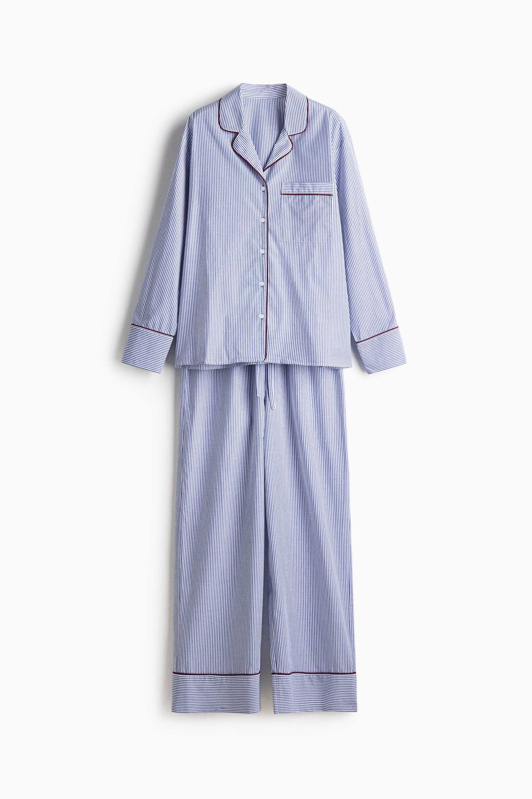 pyjama-hm-653ccz-1.jpg Pyjamas Blancs Femme | Vestes Et Manteaux | H&M FR – Image 1
