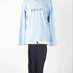 Pyjama Col V Bleu Arthur Homme 2833041 bleu00 | Modz