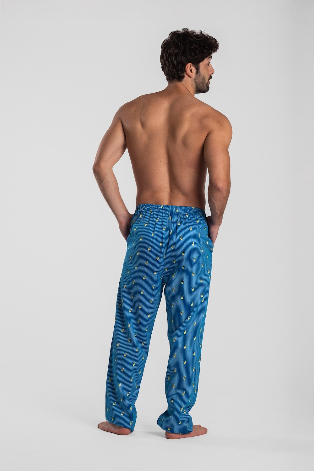 pyjama-homme-coton-165tsa-1.jpg Pantalon de pyjama homme en satin de coton – Saxo – Image 1