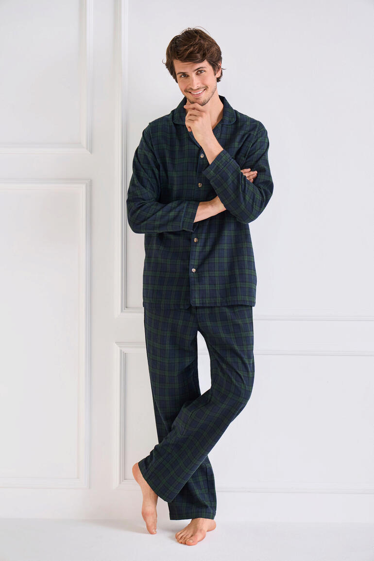 pyjama-homme-en-flanelle-416hgk-1.jpg Pyjama en flanelle Grandfather – Image 1