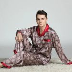 Pyjama Homme Satin à Carreaux chic | Drom