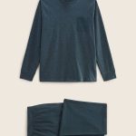 Pyjama manches longues homme homme Monoprix