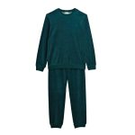 Ensemble de pyjama en velours VERT FONCE pour homme MONOPRIX HOMME