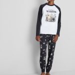 Pyjama assorti pour la famille en pur coton L'Étrange Noël de monsieur Jack Blanc Homme | Primark