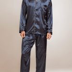 Pyjama en satin pour homme Medium : Amazon.fr: Mode
