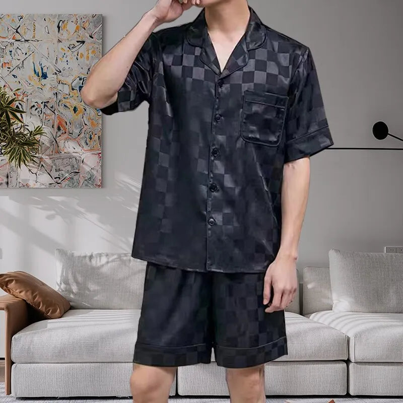 pyjama-homme-sexy-263bei-1.jpg Ensemble Pyjama Sexy pour homme – Image 1