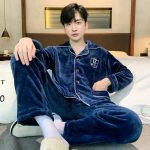 Pyjama velours pour homme