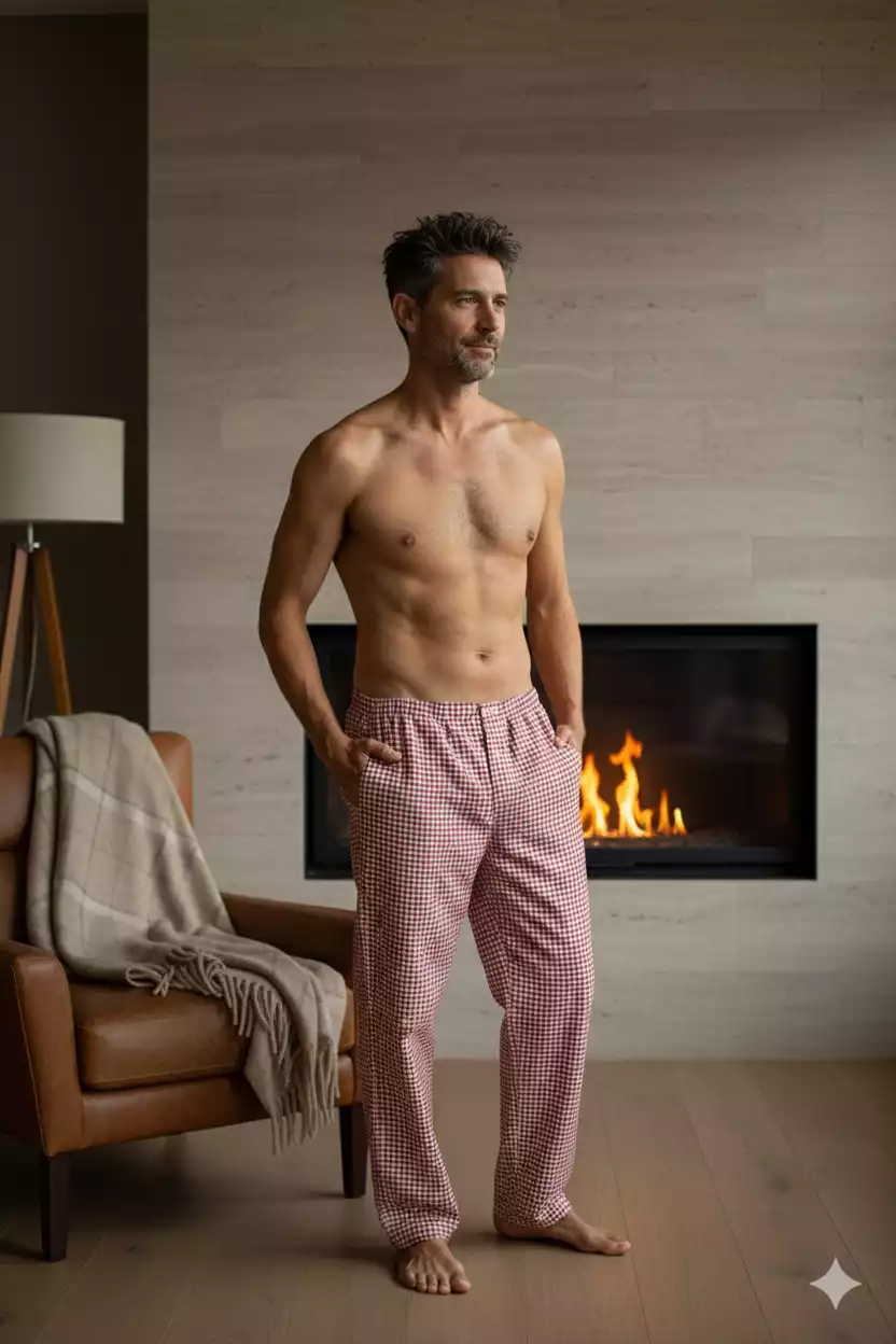 pyjama-homme-sexy-965zeh.webp Pantalon de pyjama homme Everest Maître Renard – Image 1