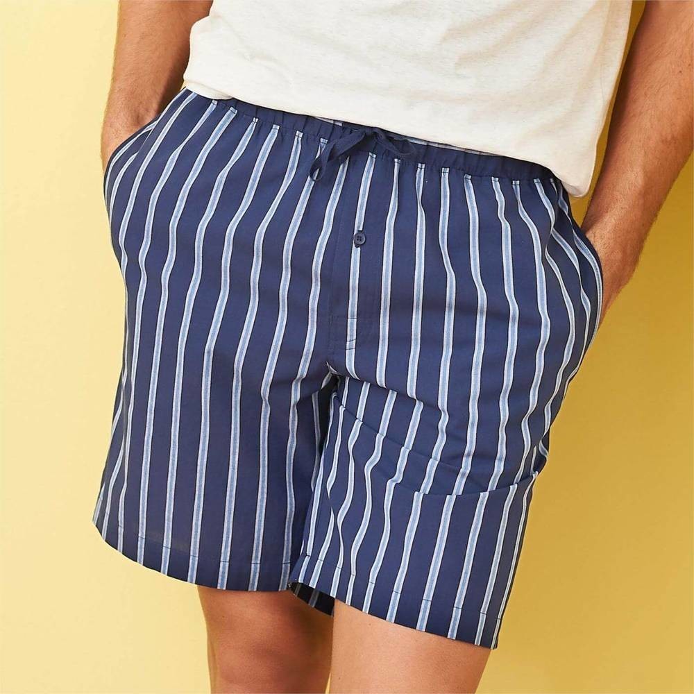 pyjama-homme-short-285kjo-1.jpg Short pyjama homme à rayures Taille XXL – Image 1