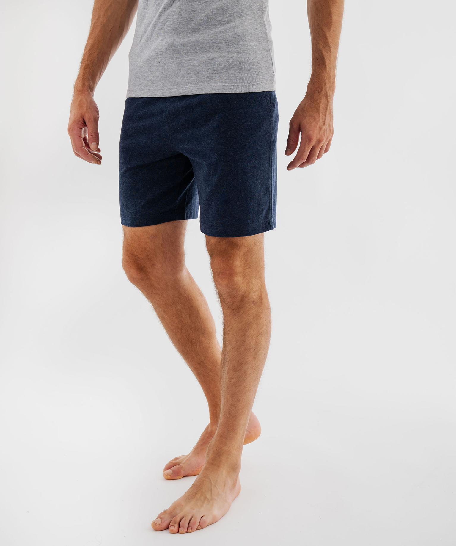 pyjama-homme-short-396jiy-1.jpg Short de pyjama en jersey à taille élastique homme – Image 1