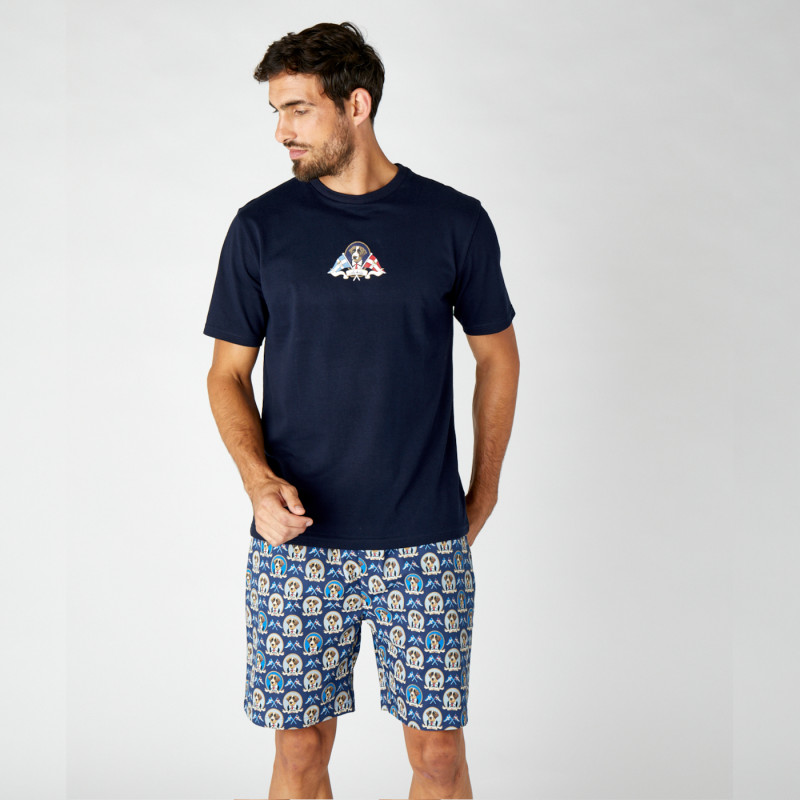 pyjama-homme-short-723ahi-1.jpg Pyjama court homme DOGGY – Image 1