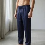 Pyjama Homme en Satin de Soie | Vêtement de Nuit de Luxe | 100% Soie