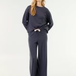 Pyjama 2 pièces Sweat + pantalon Bleu