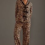Ensemble de pyjama Sleeper nœud léopard | Anthropologie FR