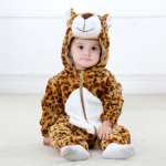 Grenouillère Pyjama Léopard Bébé Fille/Garçon