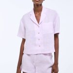 Pyjama femme lin femme Monoprix