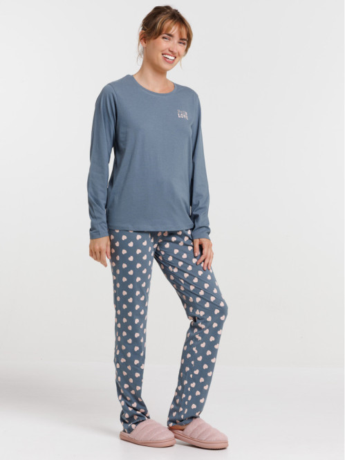pyjama-pas-cher-femme-073wyg-1.jpg Pyjama Femme, acheter des pyjamas pas cher DistriCenter – Image 1