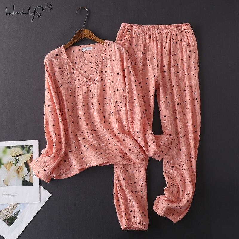 pyjama-pas-cher-femme-582kls-1.jpg Pyjama Femme Coton Manches Longues | Sommeil Heureux – Image 1