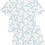 Petit Bateau Pyjama Short en Coton Femme imprimé Tour Eiffel : Amazon.fr: Mode