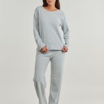 Petit Bateau CLOBY Gris Chaussure pas cher avec Shoes.fr ! Vêtements Ensembles de survêtement Femme 62,99 €