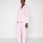 Lauren Ralph Lauren NOTCH COLLAR Pyjama pink/rose ZALANDO