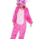 Pyjama Stitch Rose (Enfant)