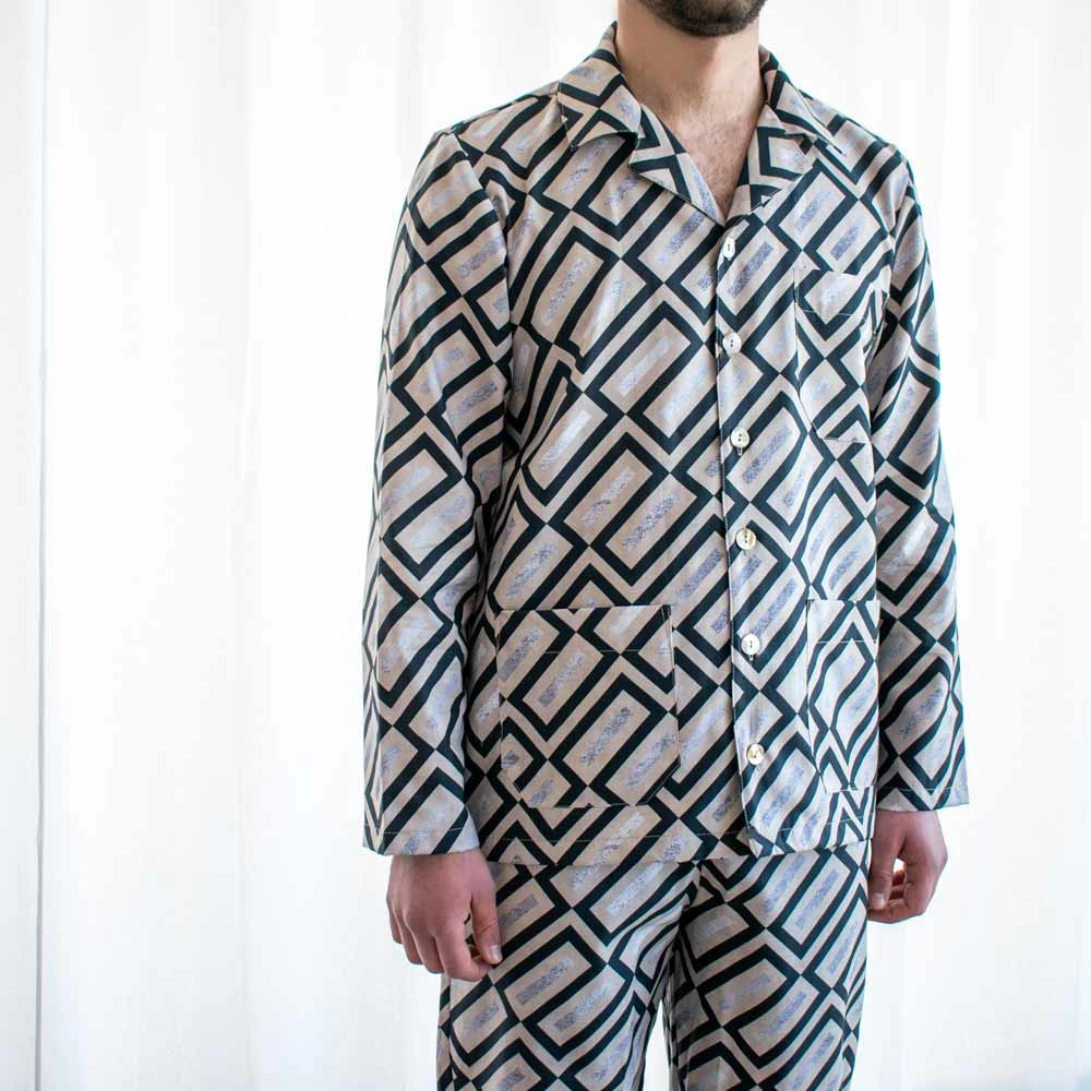 pyjama-satin-homme-549ppj.webp Pyjama Homme en Satin de Coton TC300 Tyler Purocotone.fr – Image 1