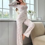 Pyjama pour femme manche longue
