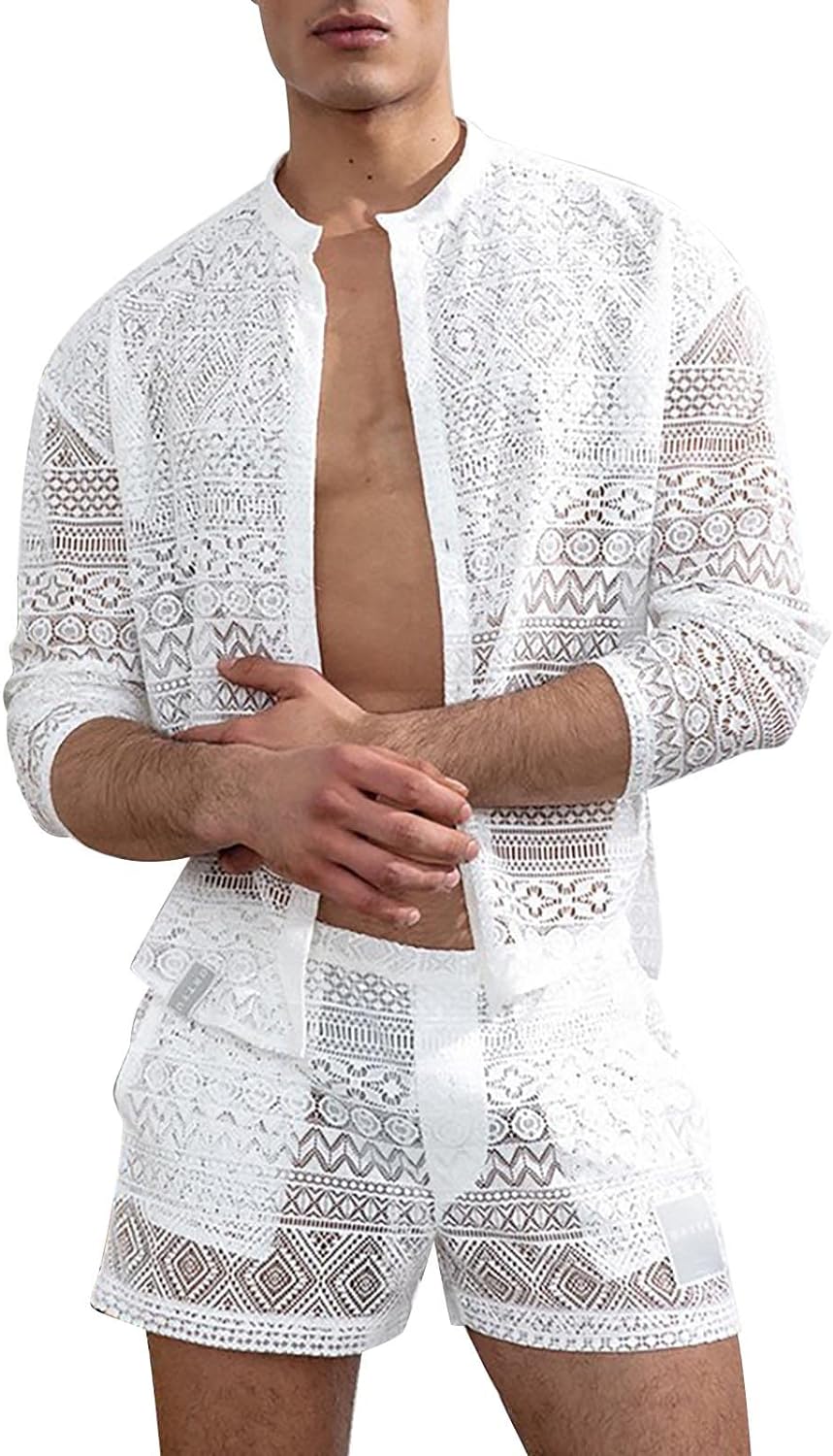 pyjama-sexy-homme-372gab-1.jpg Pyjama Complexe pour Homme Luxueux pour un Moment Intime | Soirée Blanche – Image 1