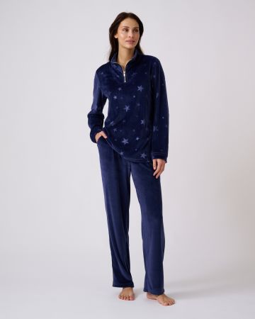 pyjama-solde-femme-571edy-1.jpg Pyjamas femme du XS au 2XL Vêtements de nuit Damart – Image 1