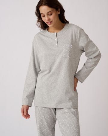 pyjama-solde-femme-825wka-1.jpg Pyjamas femme du XS au 2XL Vêtements de nuit Damart – Image 1