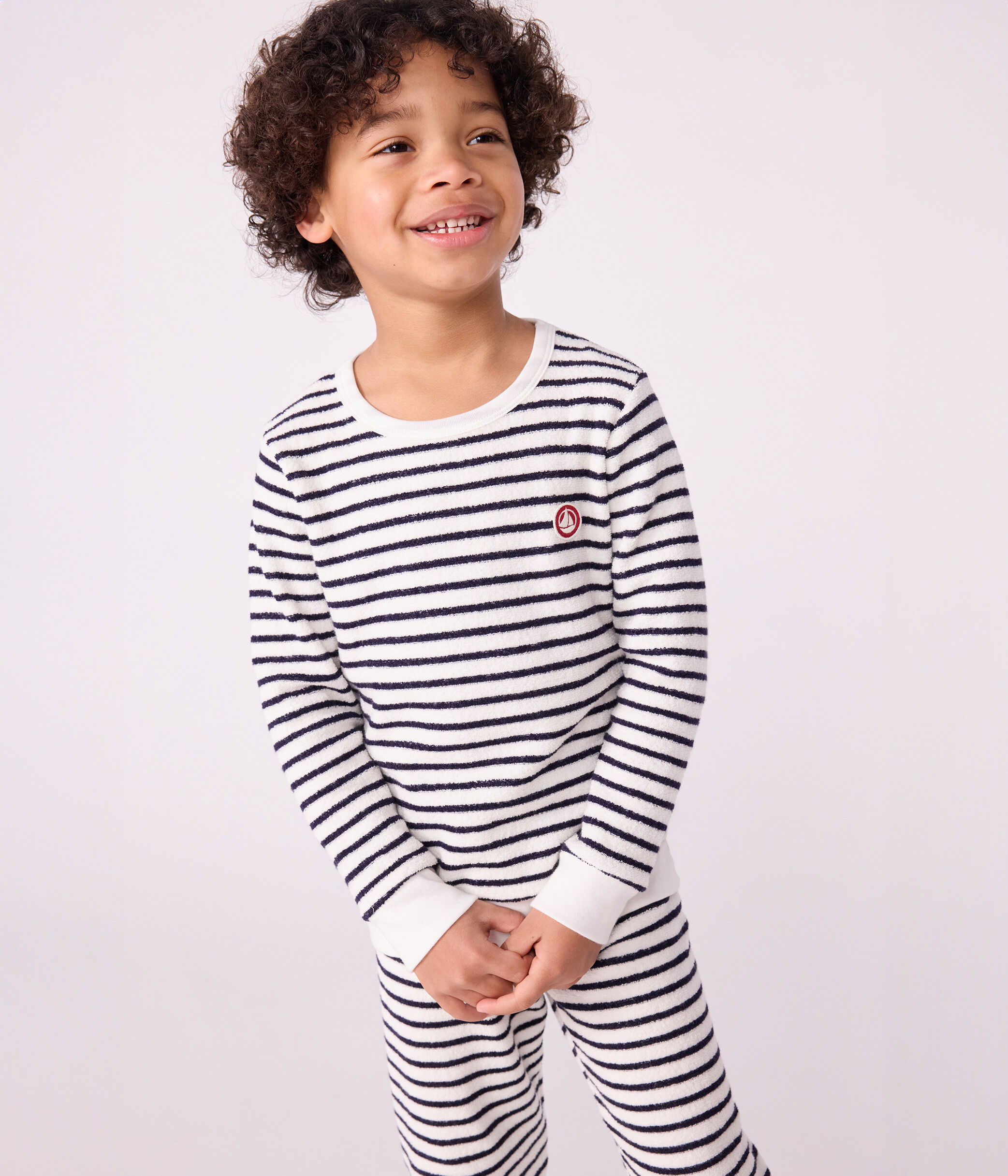 pyjamas-garcon-912bbn-1.jpg Pyjama Garçon 3 Ans Petit Bateau – Image 1