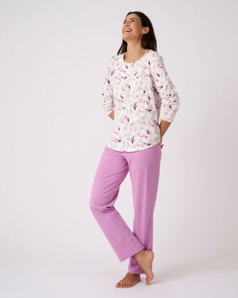 soldes-pyjama-femme-892epe-1.jpg Pyjamas femme du XS au 2XL Vêtements de nuit Damart – Image 1